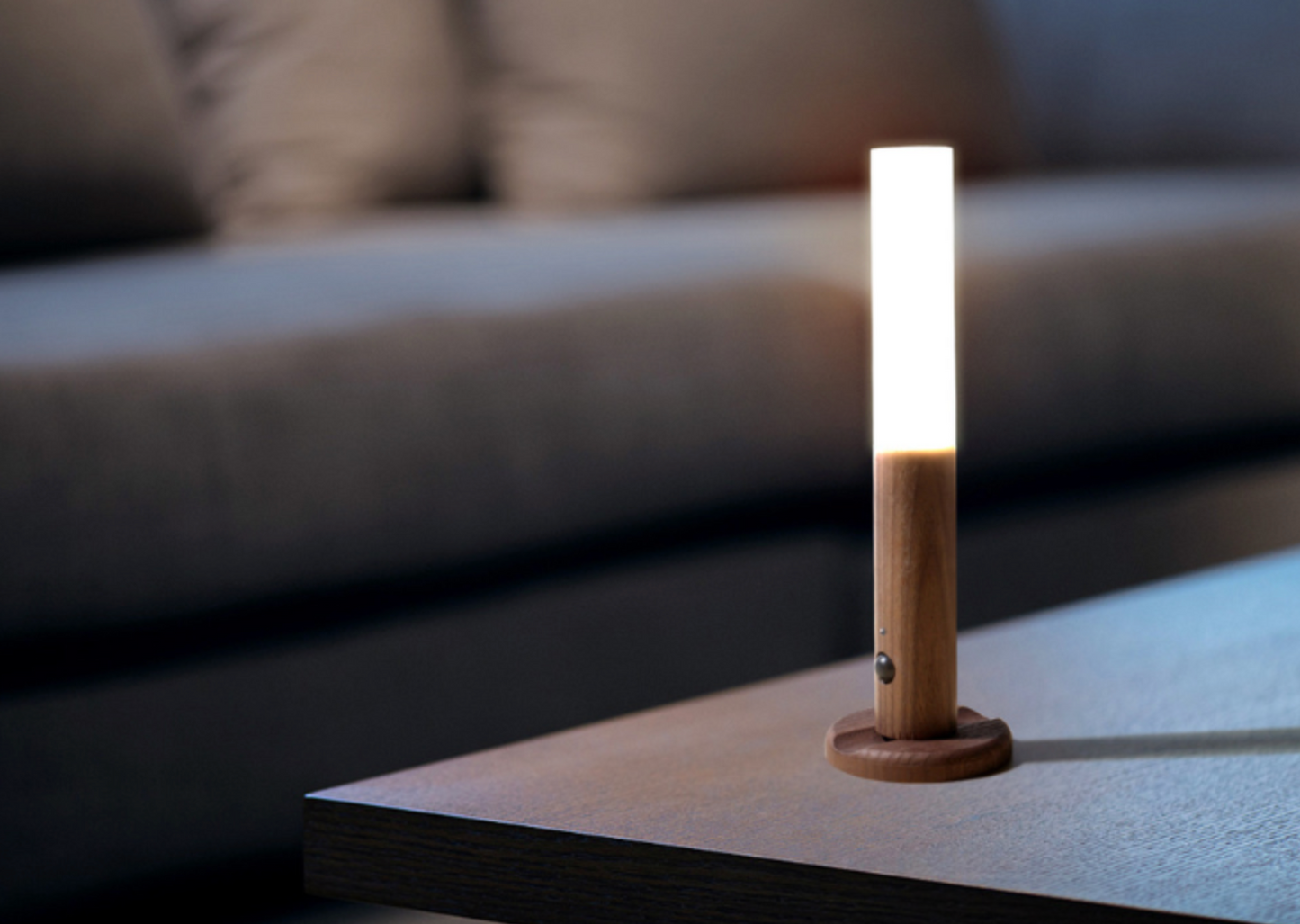 Magnetic Wooden Night Lamp